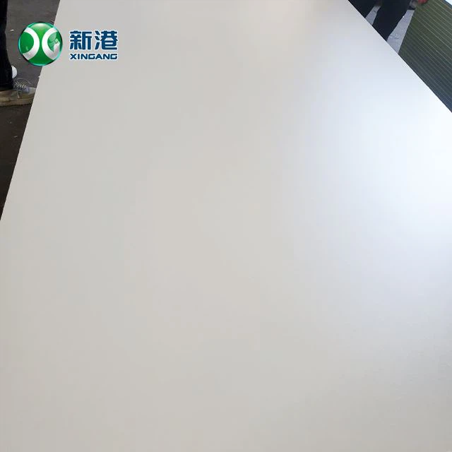 WhiTe Melamine Veneer Preglejka MDF Používa sa na nábytok
