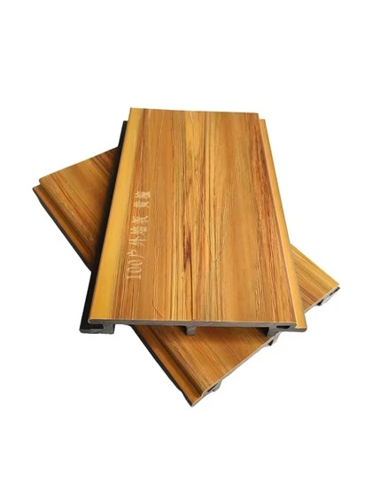 PVC Co-Extrusion Panels Vodotesné UV-rezistentné vonkajšie kompozitné zložené WPC nástenné panely vonkajšie obliekanie WPCWALL